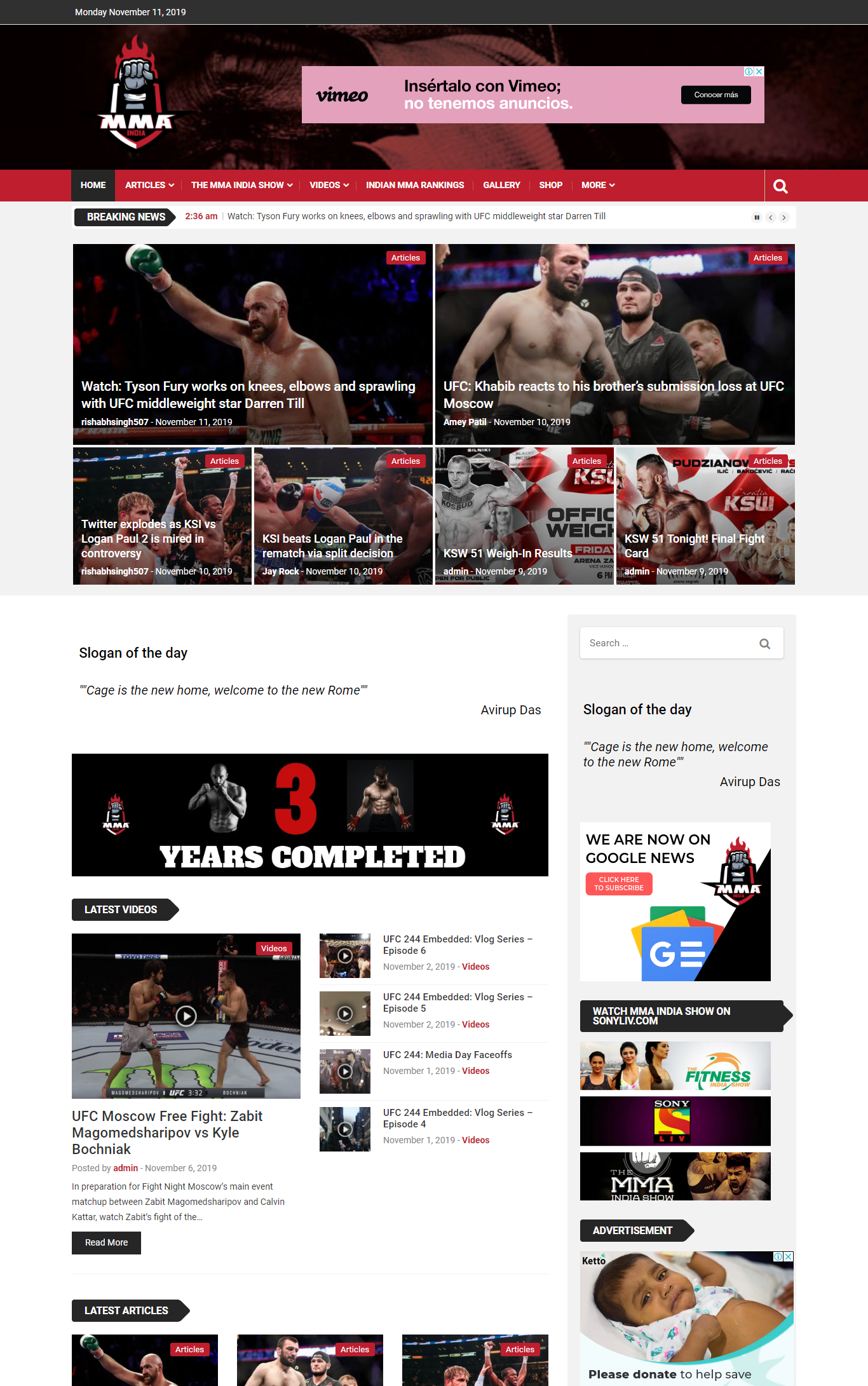 mmaindia